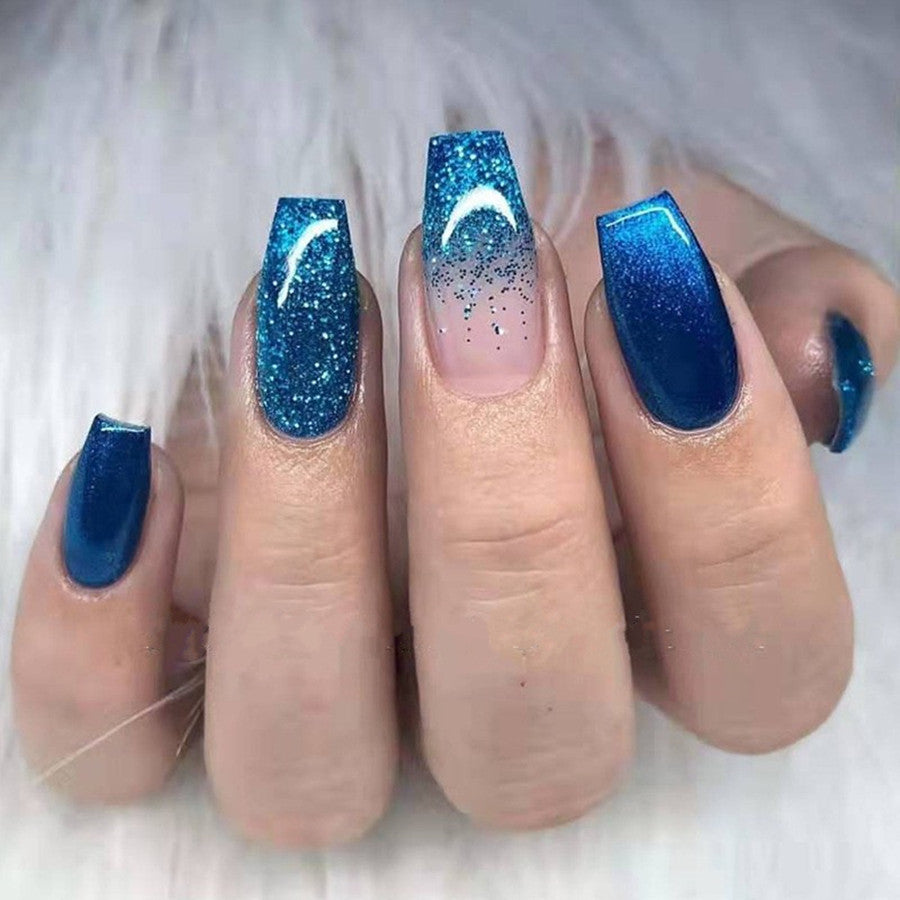 Glamorous Glittering Press-On Nail Tips