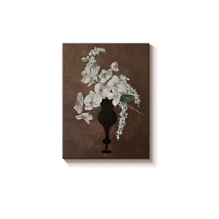 Elegant Orchid Floral Canvas Artwork