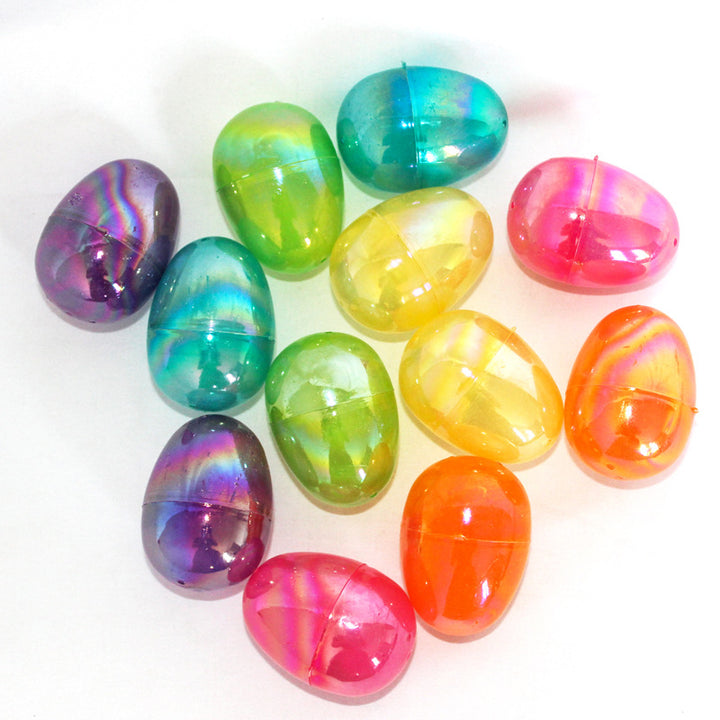 Colorful Plastic Easter Surprise Egg Set Kalsten