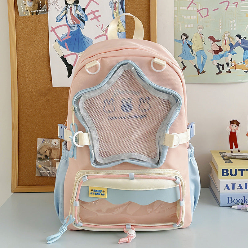 Fun Star-Shaped Design Backpack Kalsten