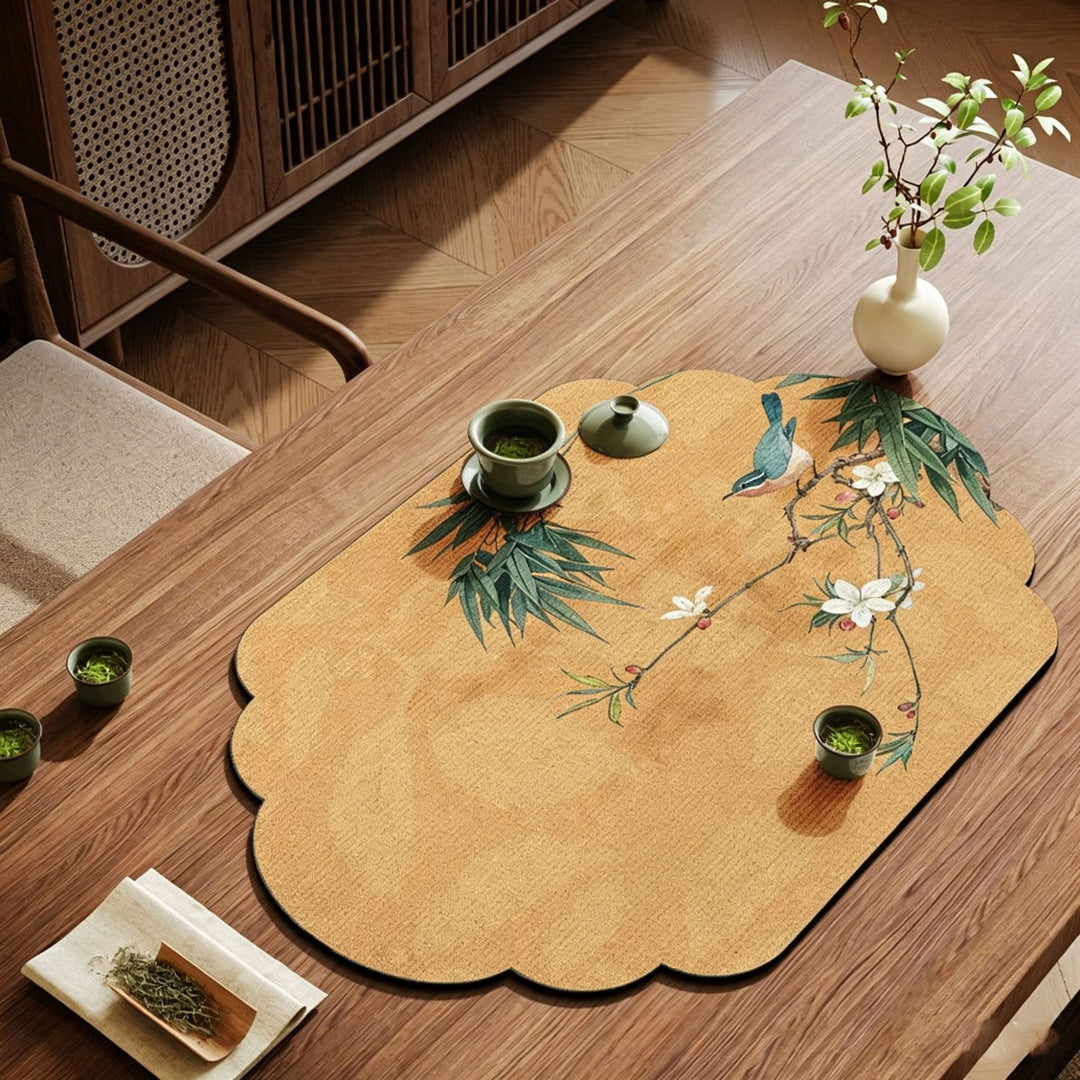 Floral Pattern Table Mat