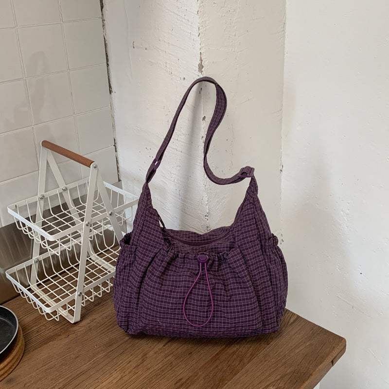 Casual Quilted Shoulder Bag