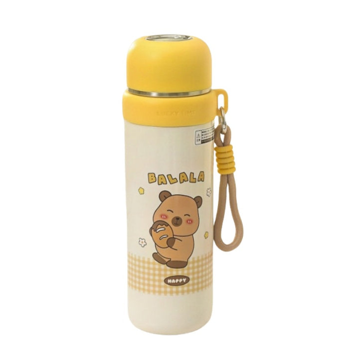 Insulated stainless steel drinking bottle with animal-friendly design Kalsten