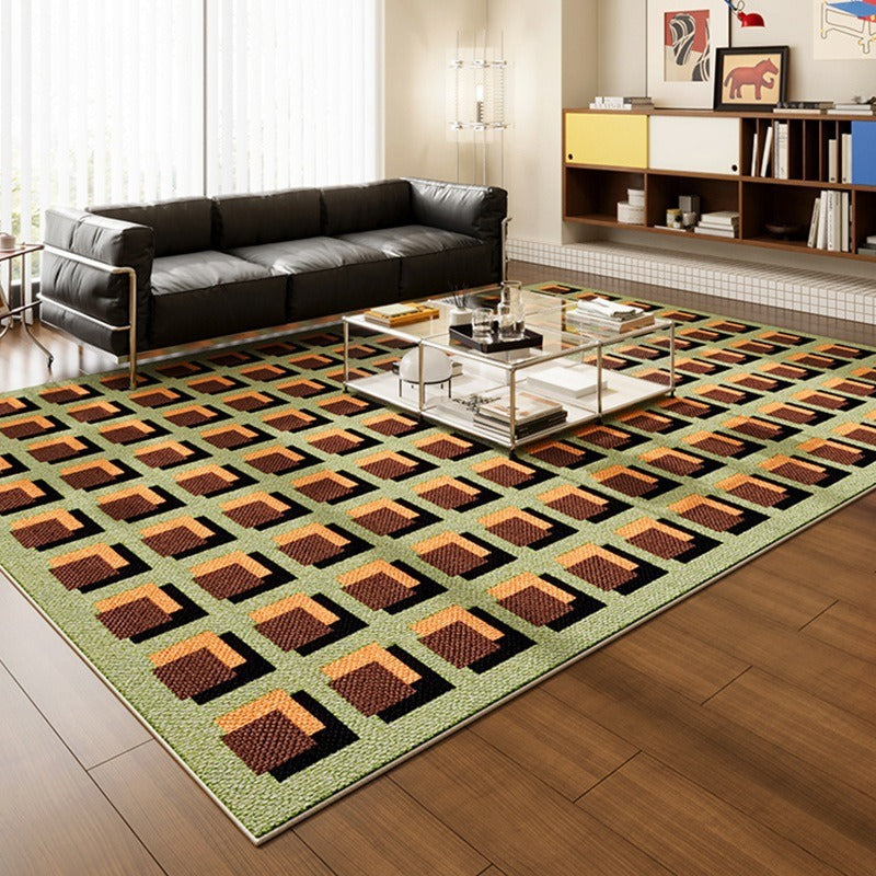 Geometric Pattern Area Rug Kalsten