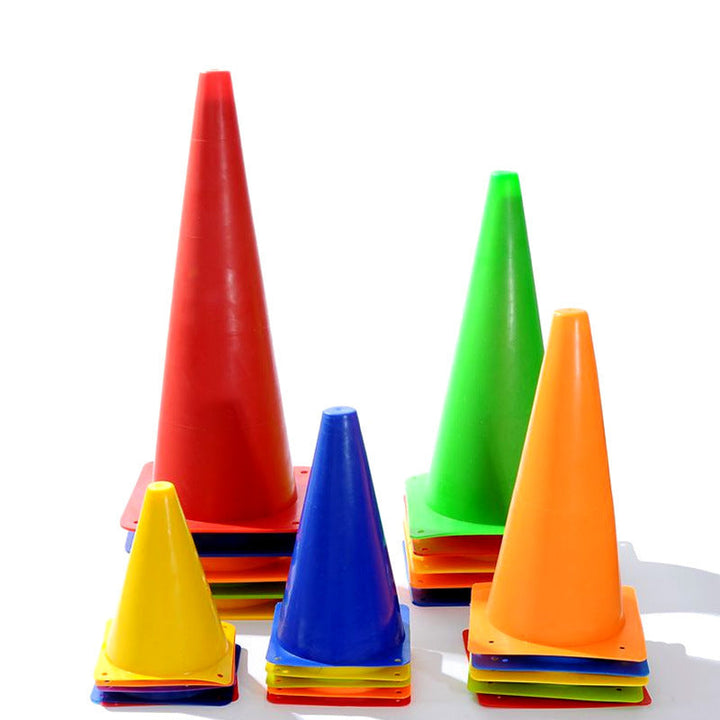 Flexible PVC Traffic Safety Cone with Heavy-Duty Square Base and Stackable Design Kalsten