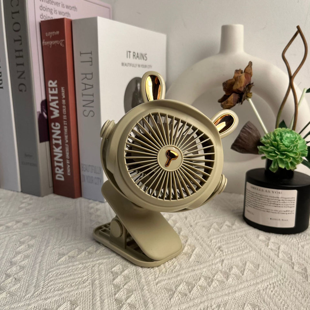 Cute Animal-Themed Portable Desk Fan Kalsten