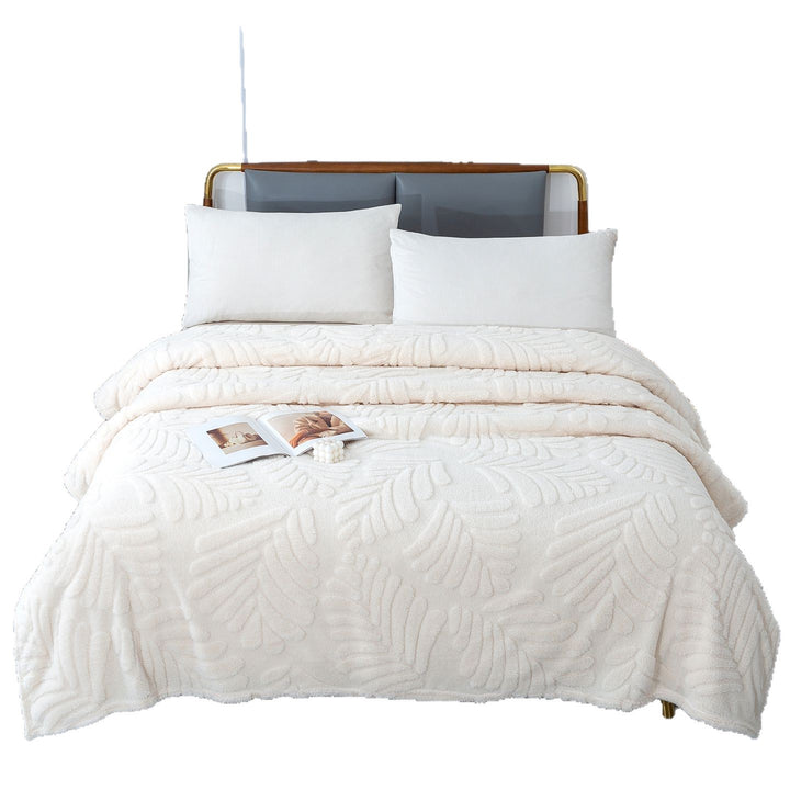 Soft Textured Plush Blanket