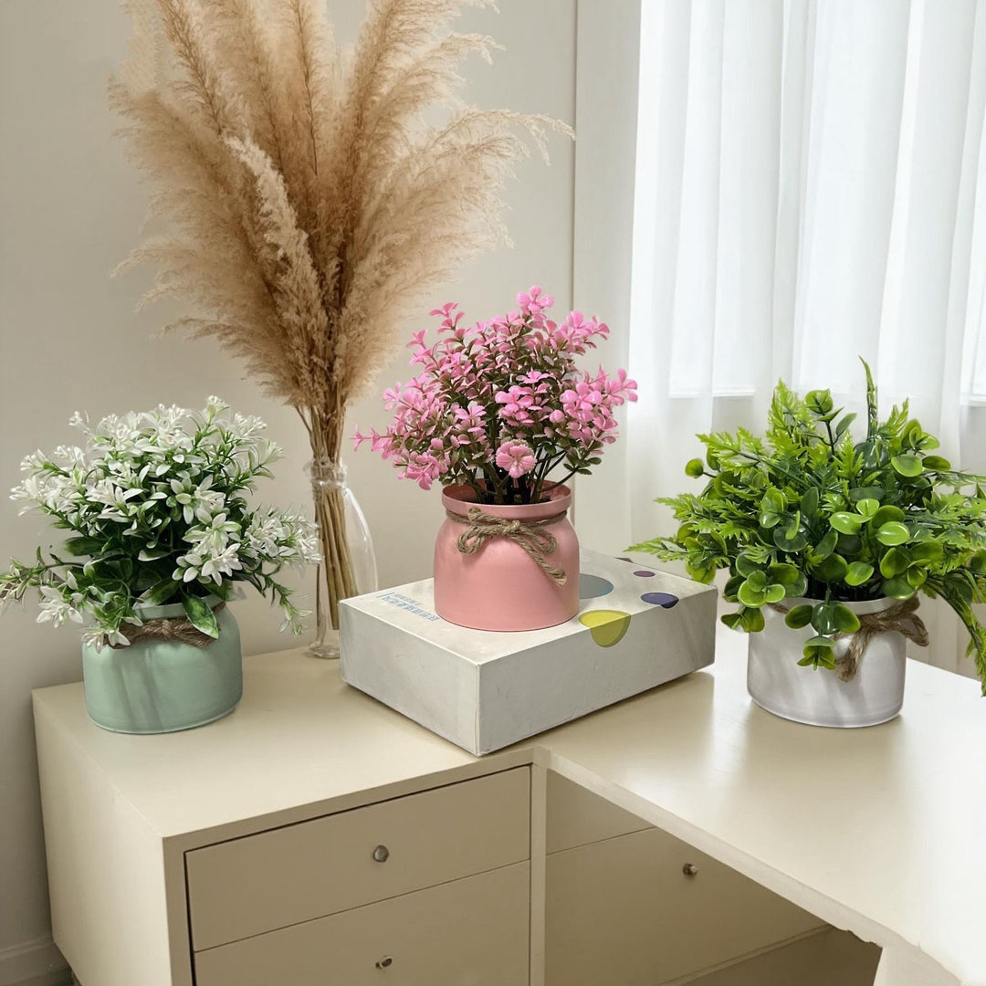 Artistic Faux Floral Arrangement