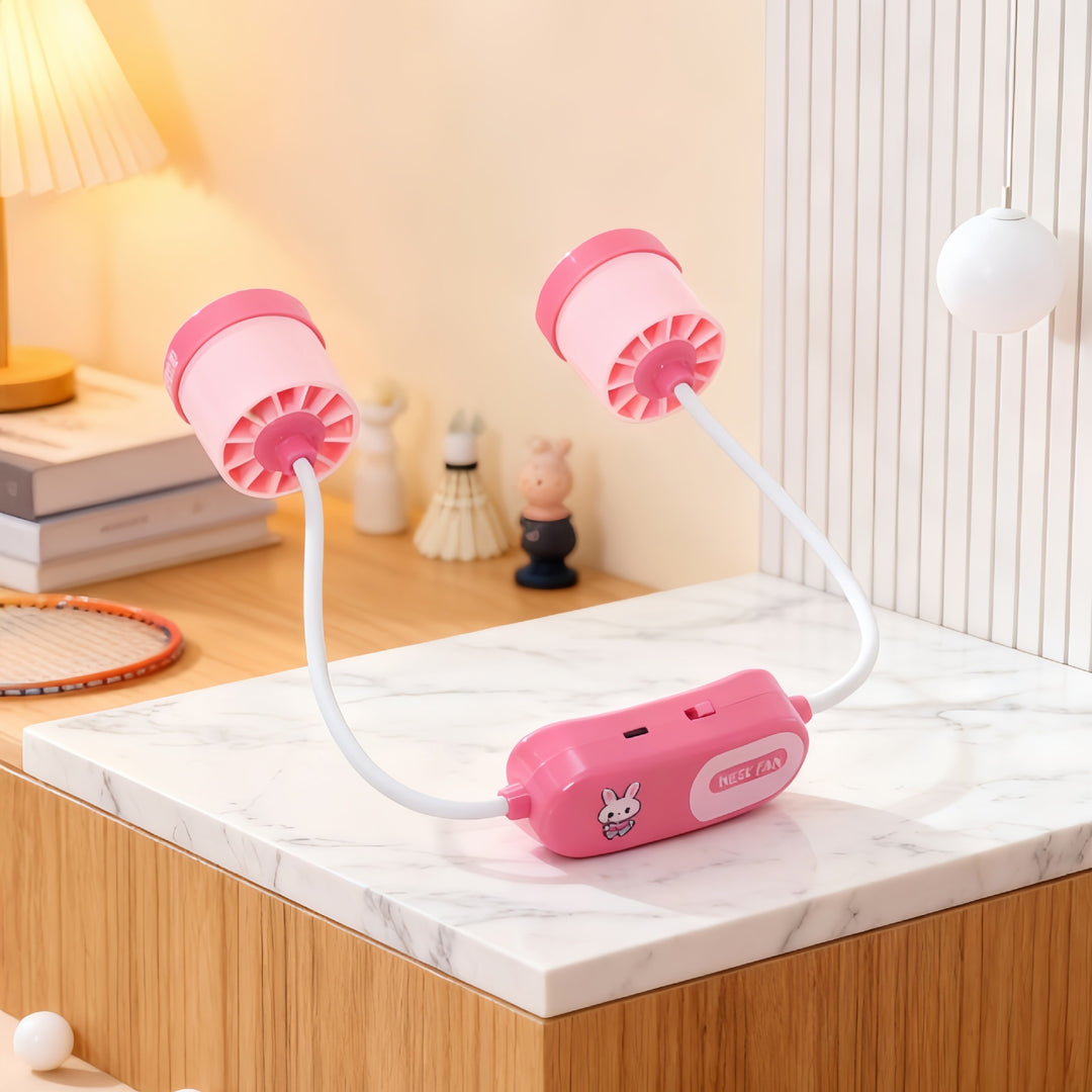 Portable Neck Fan with Flexible Mount Kalsten