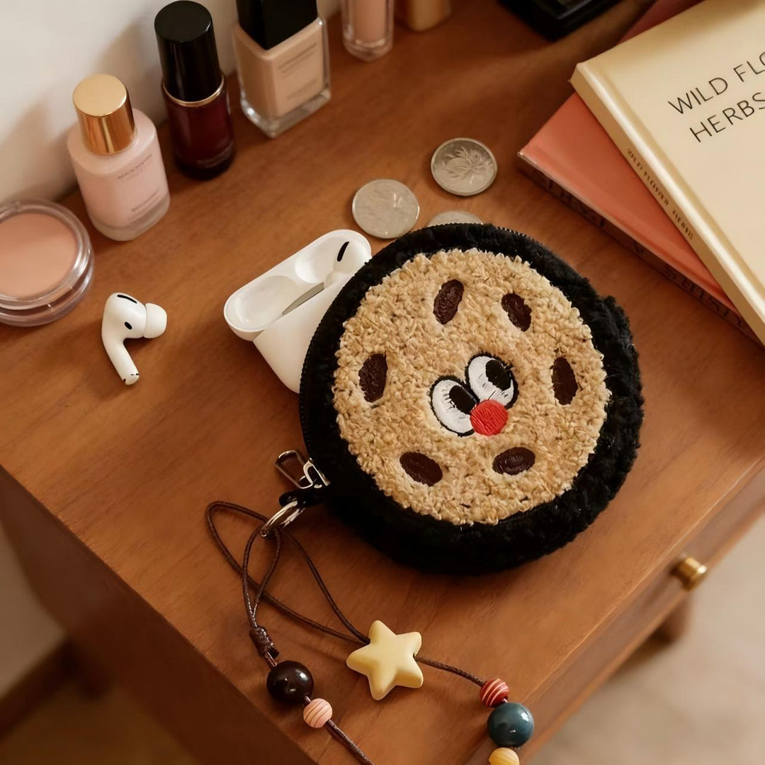 Fun-Themed Cookie-Shaped Coin Purse