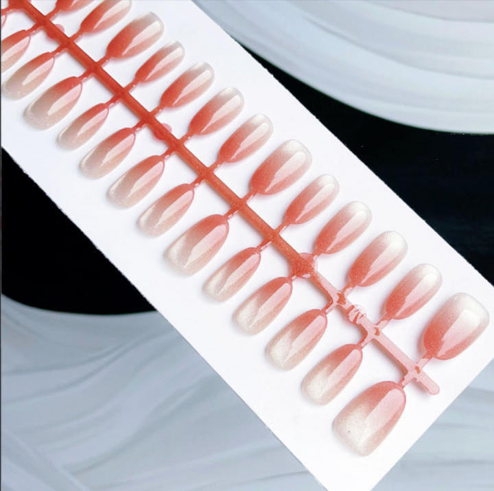 Acrylic nail set with elegant decorations Kalsten
