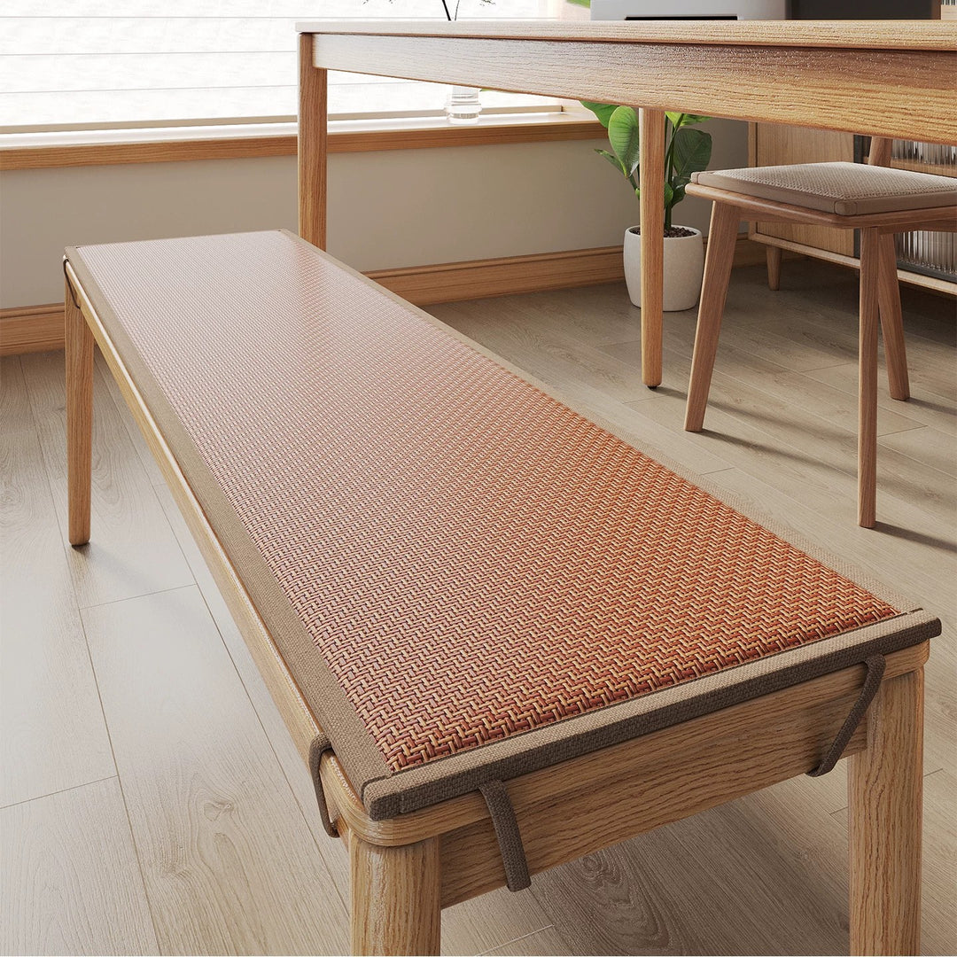 Plush Woven Bench Cushion Mat Kalsten