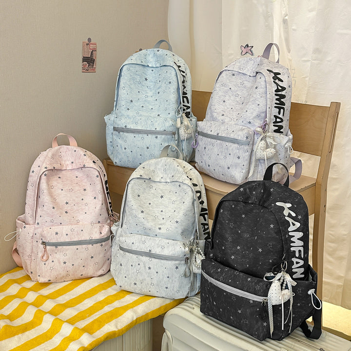 Star-Patterned School Backpack Kalsten