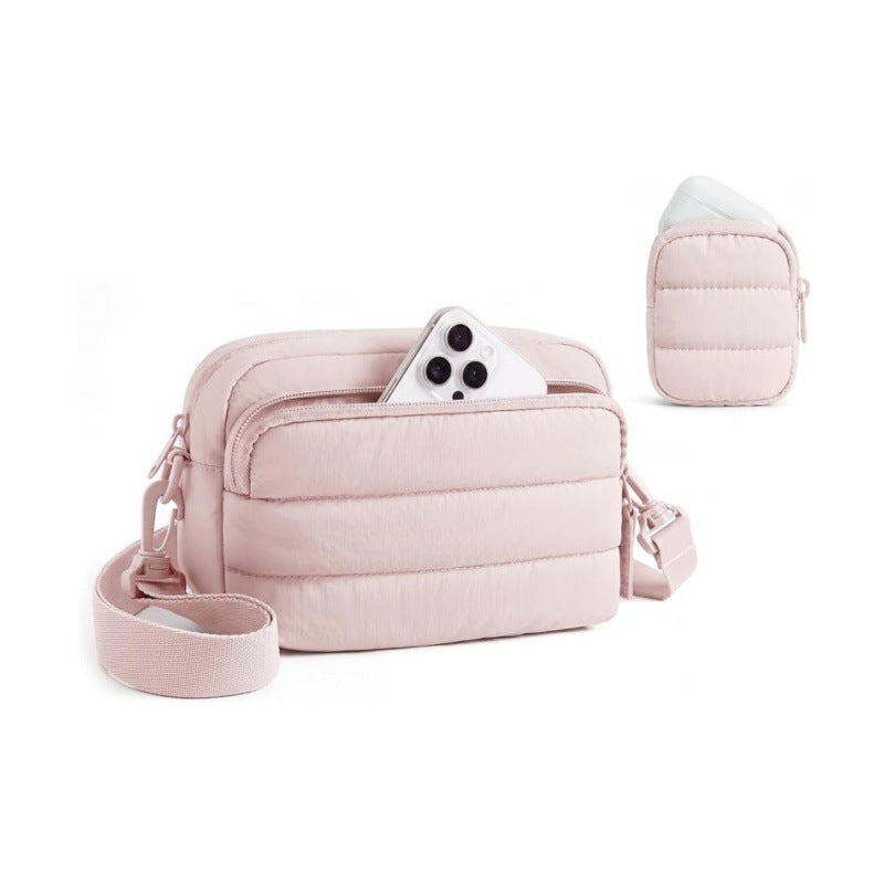 Fashionable shoulder bag with multifunctional compartments Kalsten