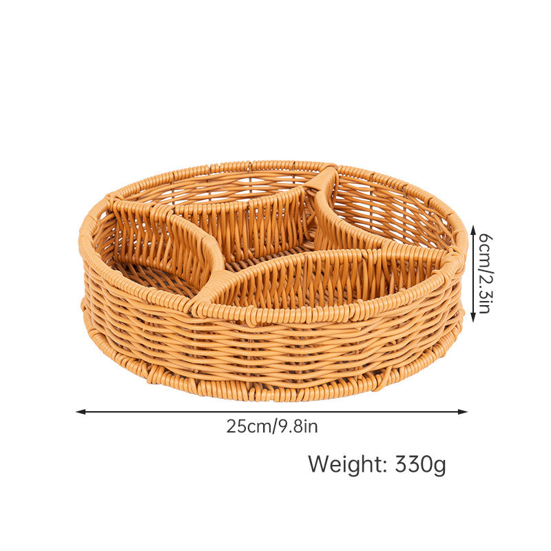 Round Woven Storage Organizer Kalsten