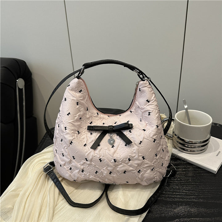 Stylish Quilted Shoulder Bag Kalsten