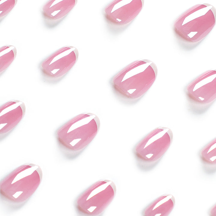 Exclusive Nail Art with Elegant French Tip Kalsten