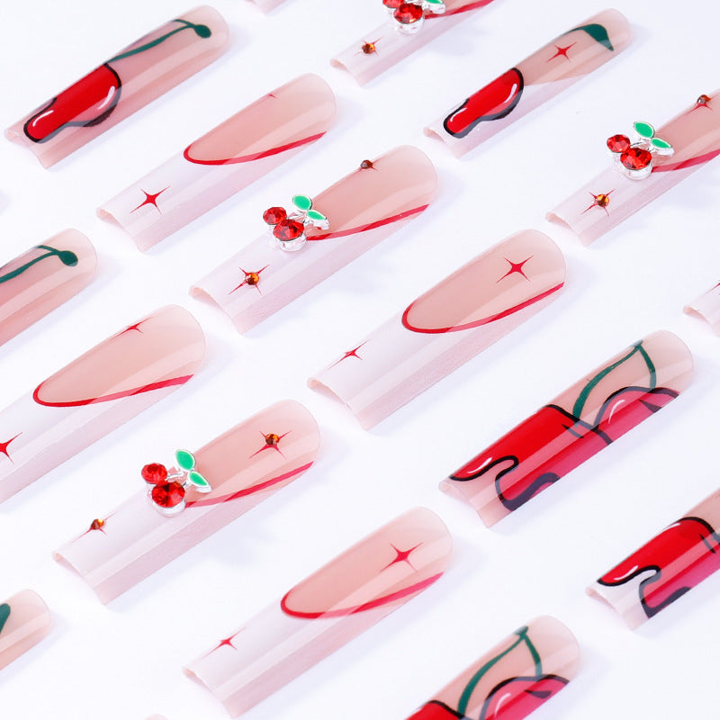Cherry Blossom Nail Art