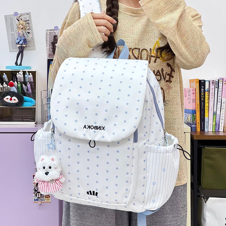Stylish Star-Embellished Backpack Kalsten 1791205579