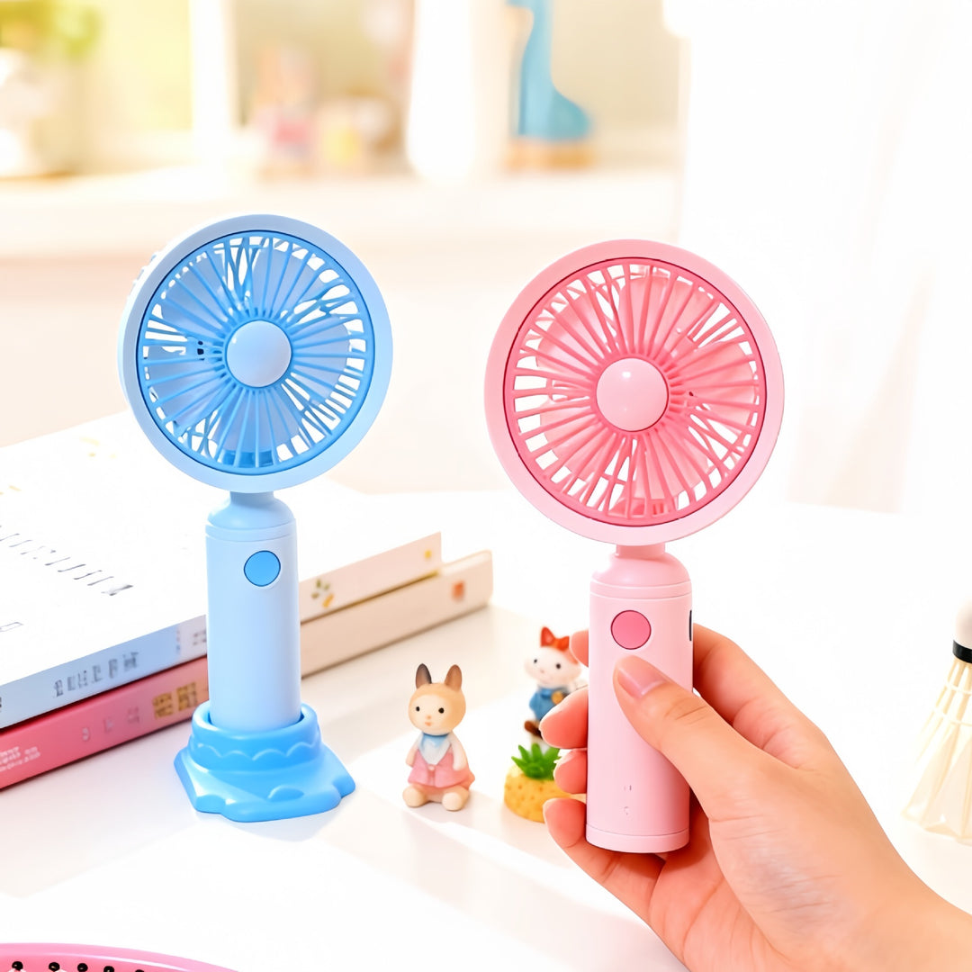 Women Portable Table Fan with USB Connection and Variable Tilt Angle Kalsten