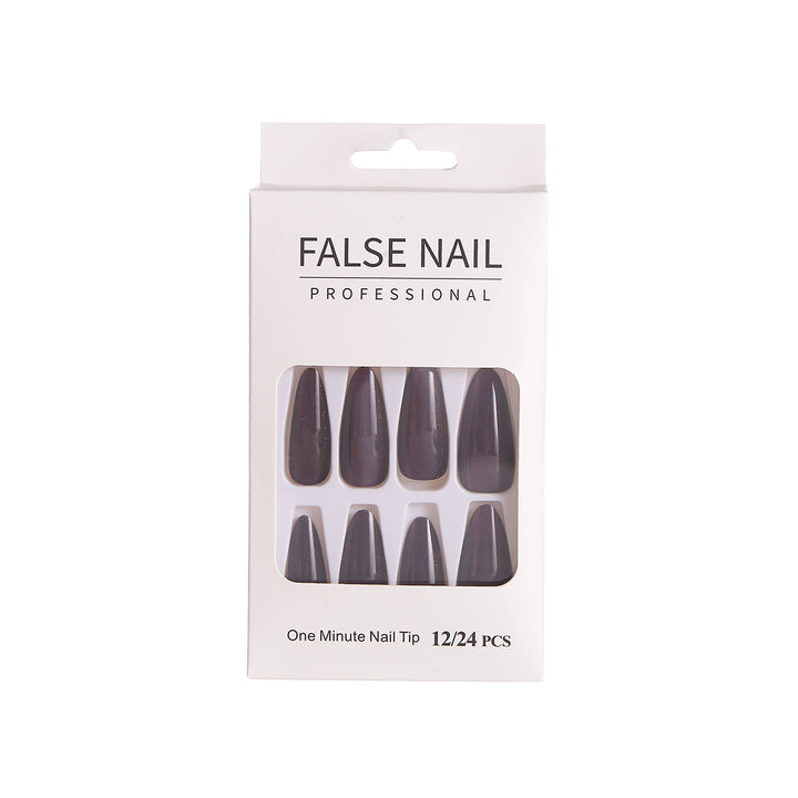 Glossy Almond-Shaped Press-On Nails Set Kalsten