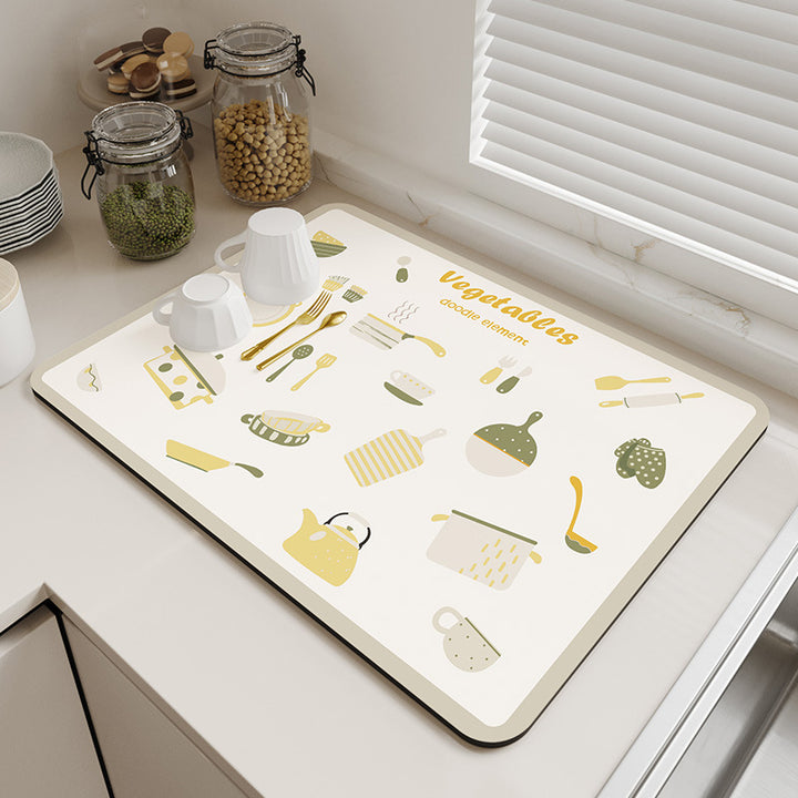 Decorative Kitchen Counter Mat Kalsten