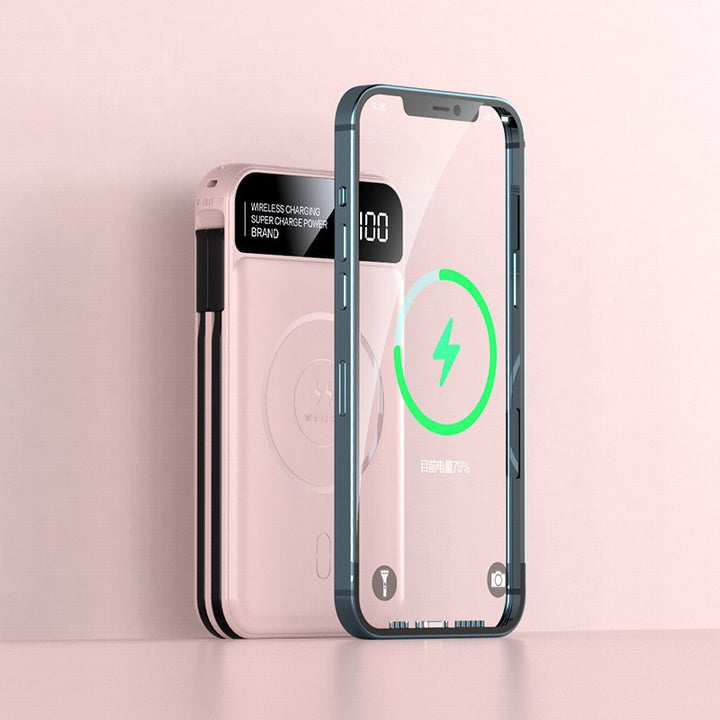 Wireless power bank with innovative fast charging function and digital display Kalsten