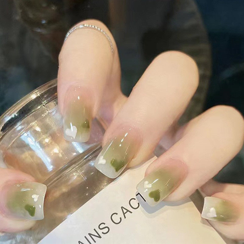 Sophisticated Glossy Press-On Nail Set Kalsten