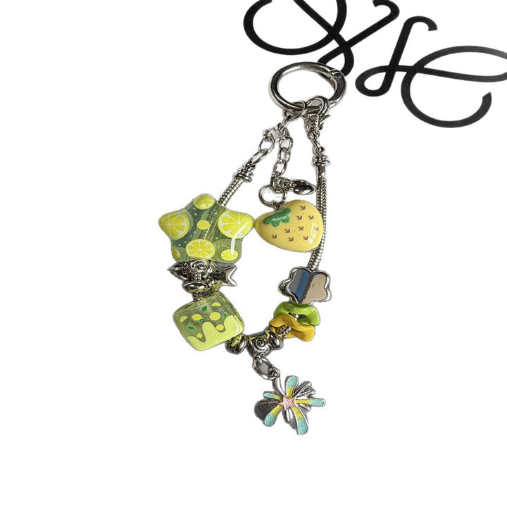 Playful Charm Beaded Keychain Kalsten
