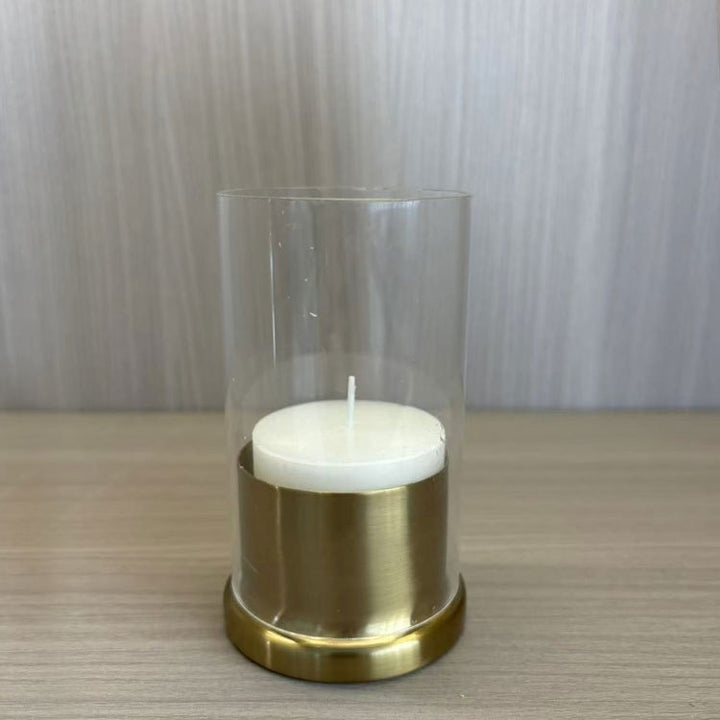 Elegant Glass Candle Holder