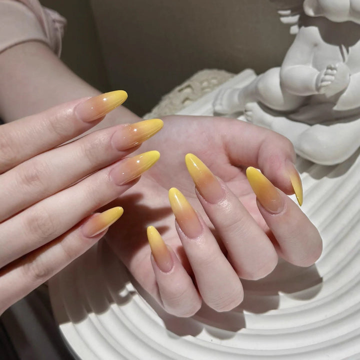 Gradual Ombre Stiletto Press-On Nails Kalsten