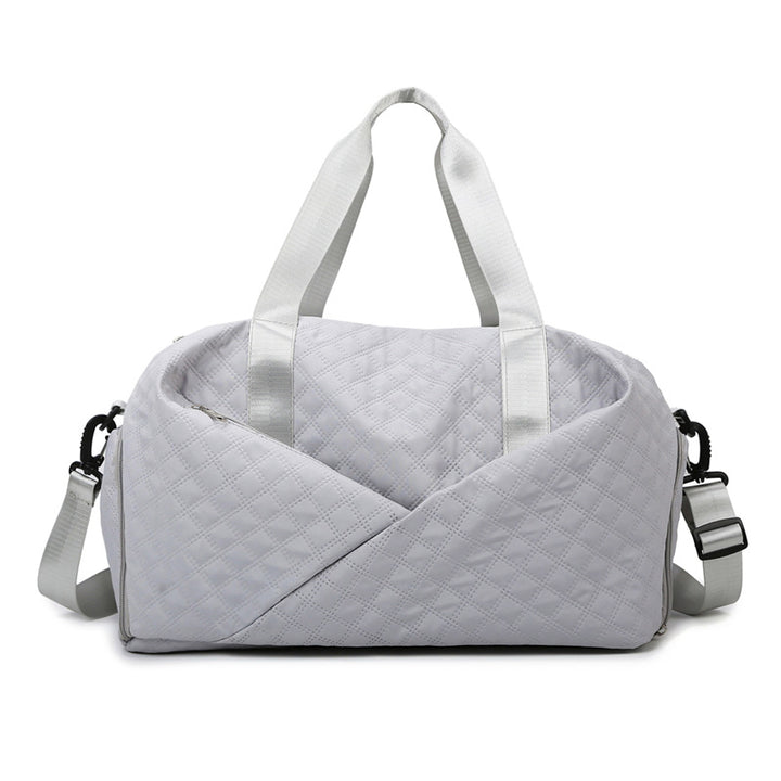 Sporty travel bag with elegant quilted pattern Kalsten