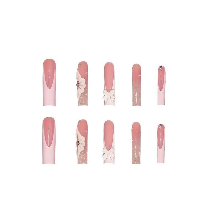 Floral 3D Nail Art Extensions Kalsten