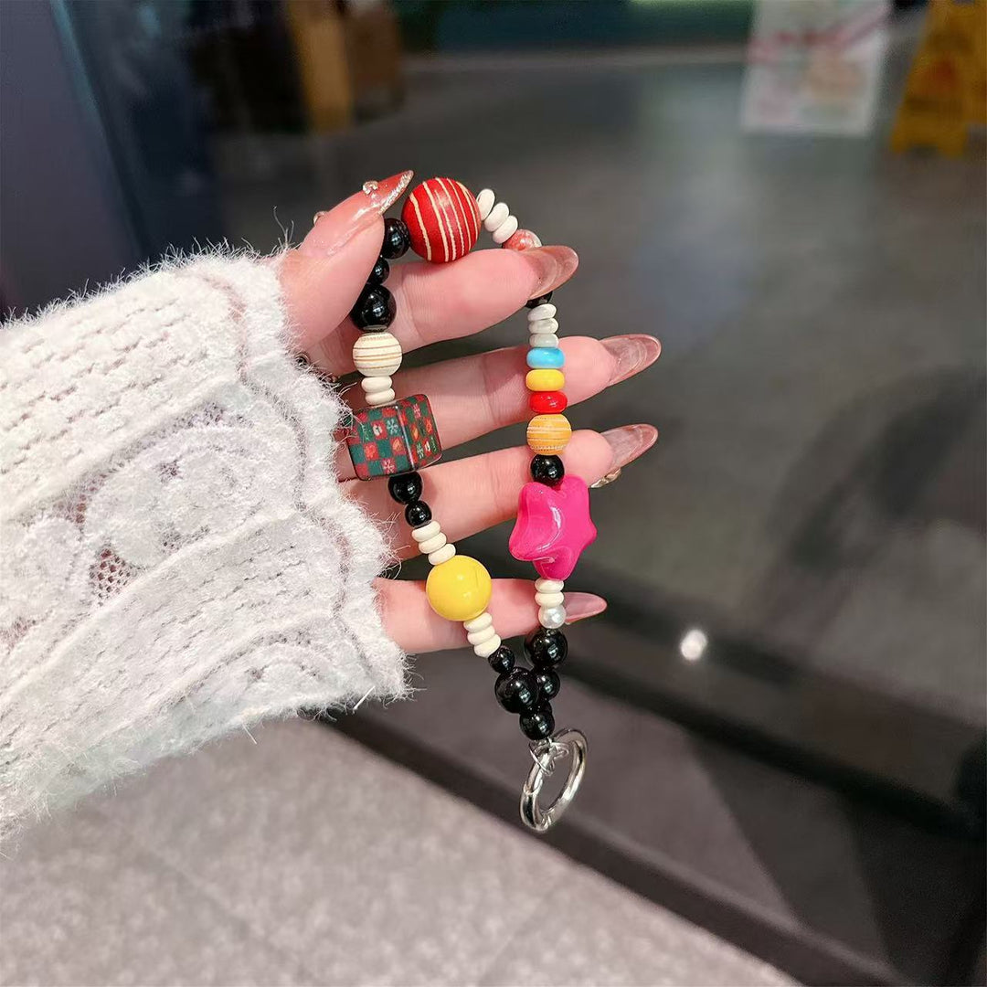 Decorative Beaded Keychain Kalsten 1790135439