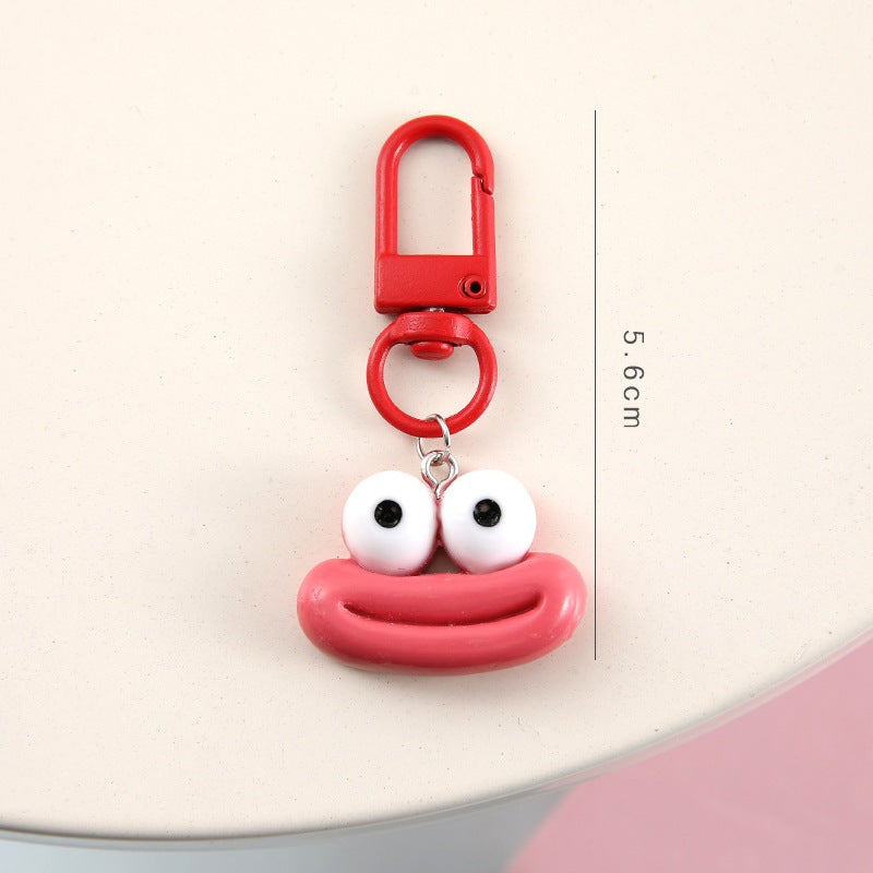 Playful keychain with cute cartoon motif Kalsten