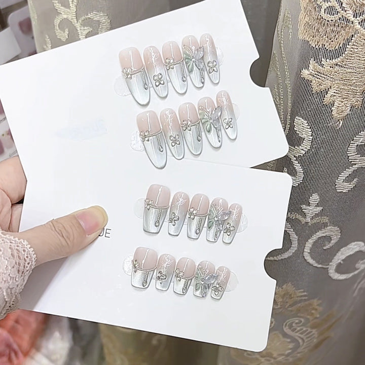 Elegant Decorative Press-On Nail Art Set Kalsten
