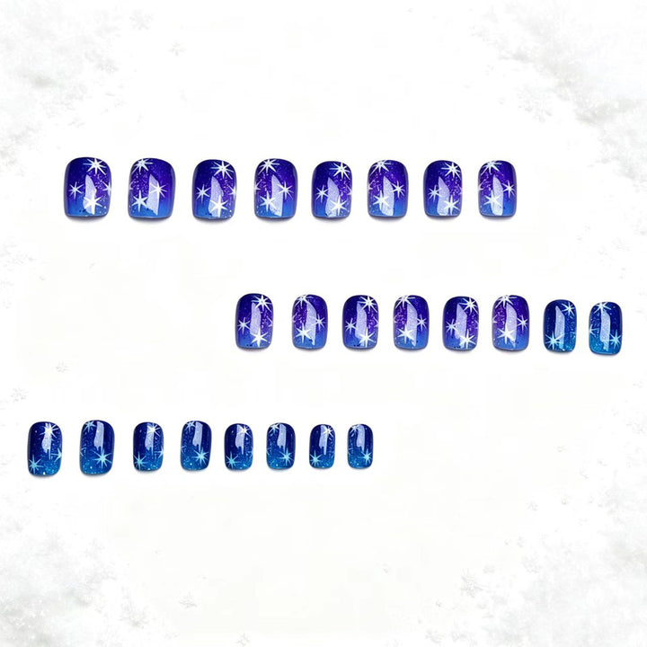 Cosmic Starry Nail Art Kalsten