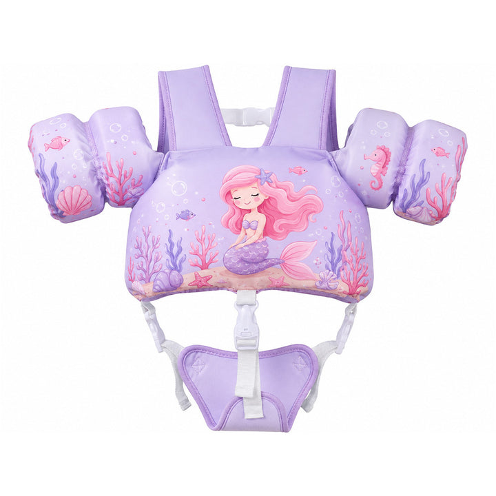 Mermaid Design Swim Safety Vest