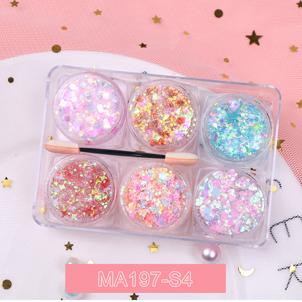 Cosmetic Glitter Flakes Set