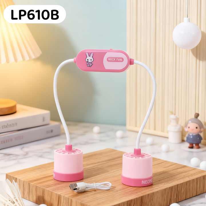 Women's Portable Neck Fan with Dual Vent Technology Kalsten