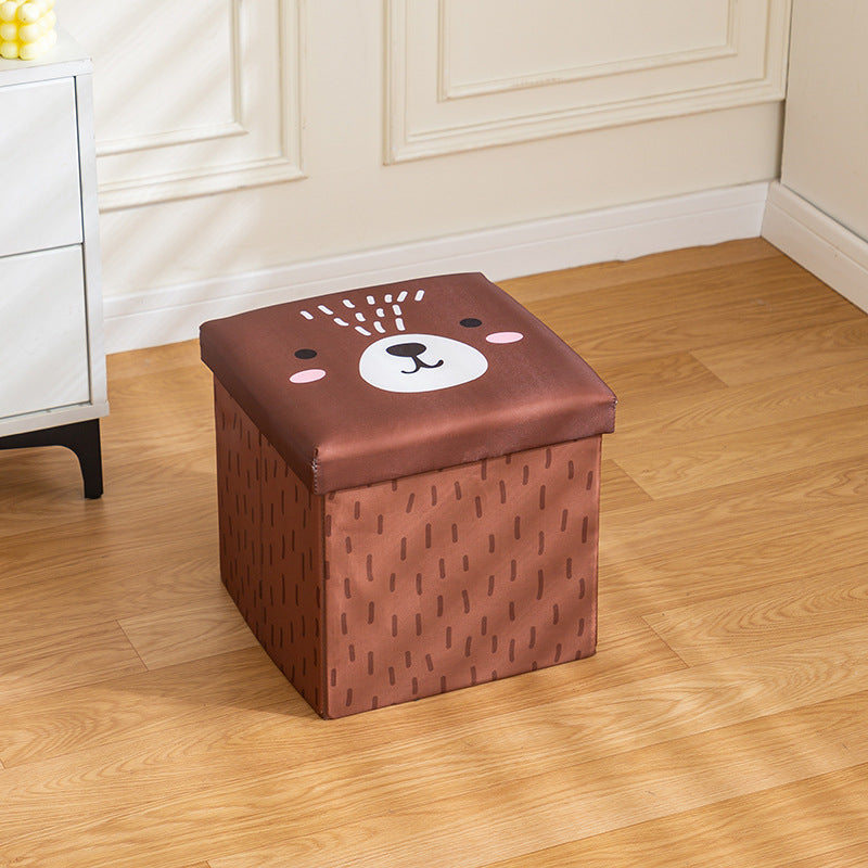 Decorative Animal-Themed Storage Ottoman Kalsten