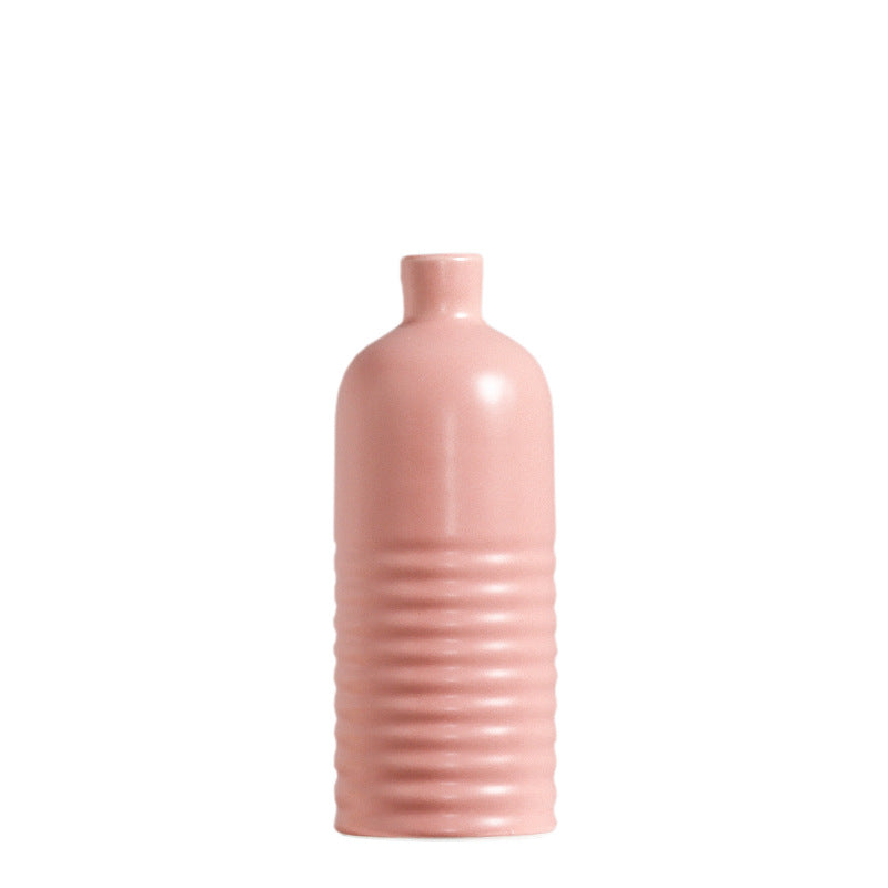 Modern Textured Ceramic Table Vase Kalsten