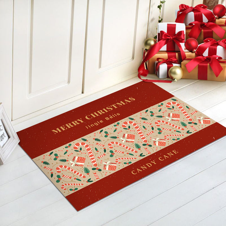 Festive Holiday Entrance Mat Kalsten