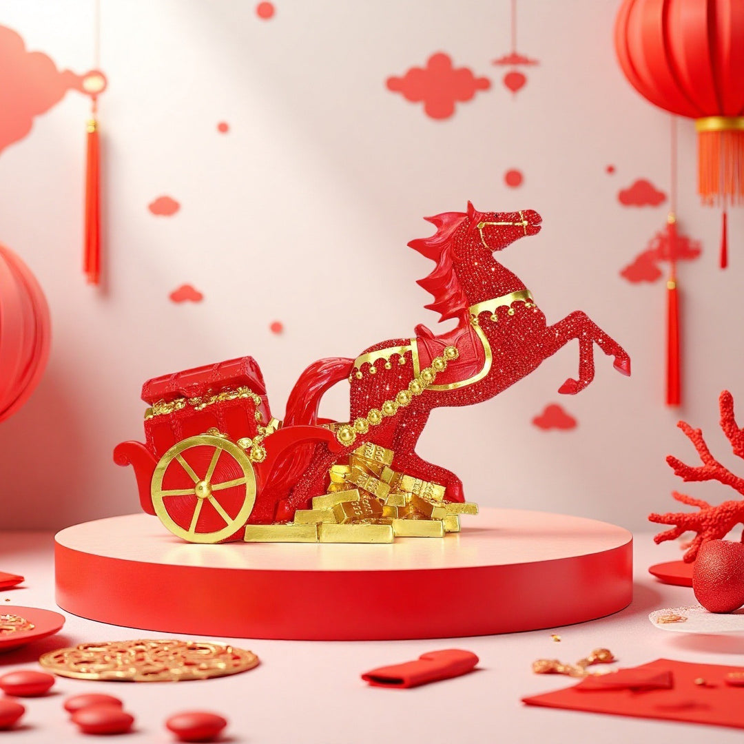 Decorative horse figurine Kalsten