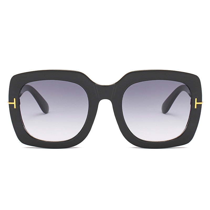 Oversized Fashion Sunglasses with Gradient Lenses Kalsten