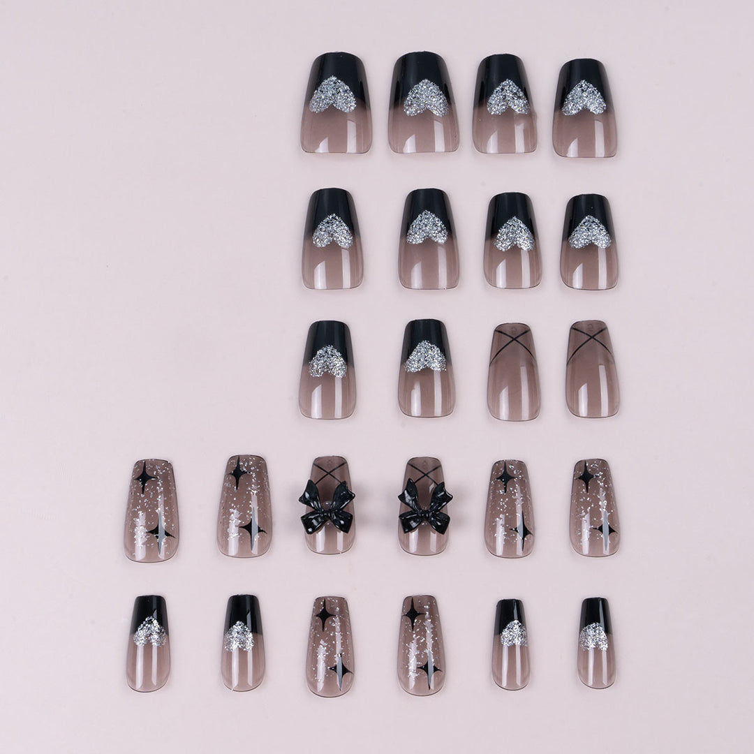 Stylish Press-On Nail Set