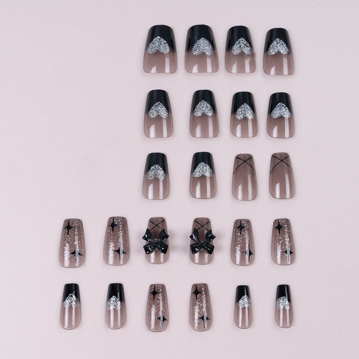 Stylish Press-On Nail Set