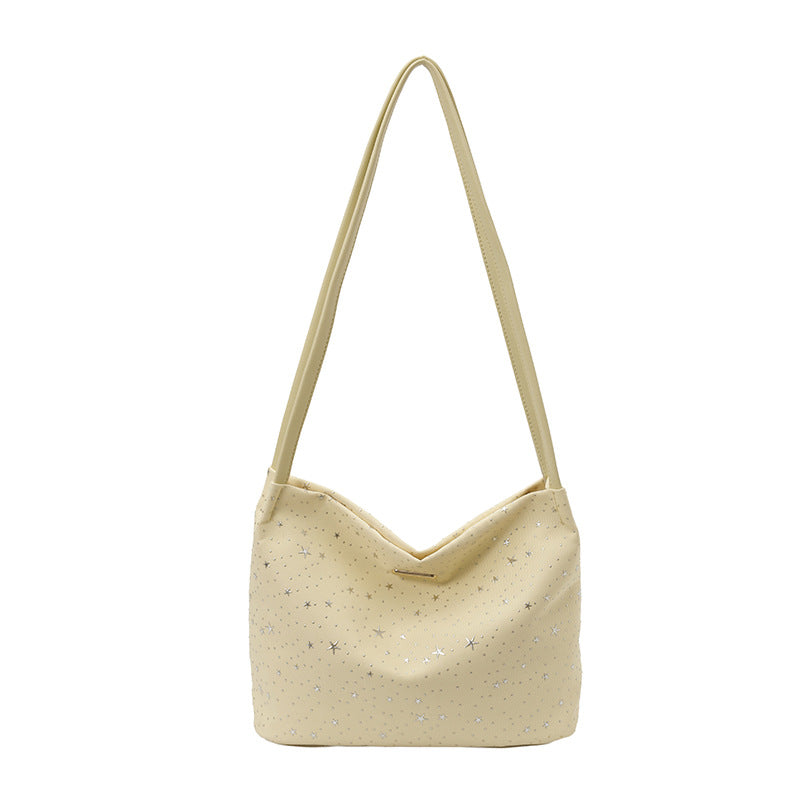 WoStylish Star-Embellished Hobo Bag Kalsten