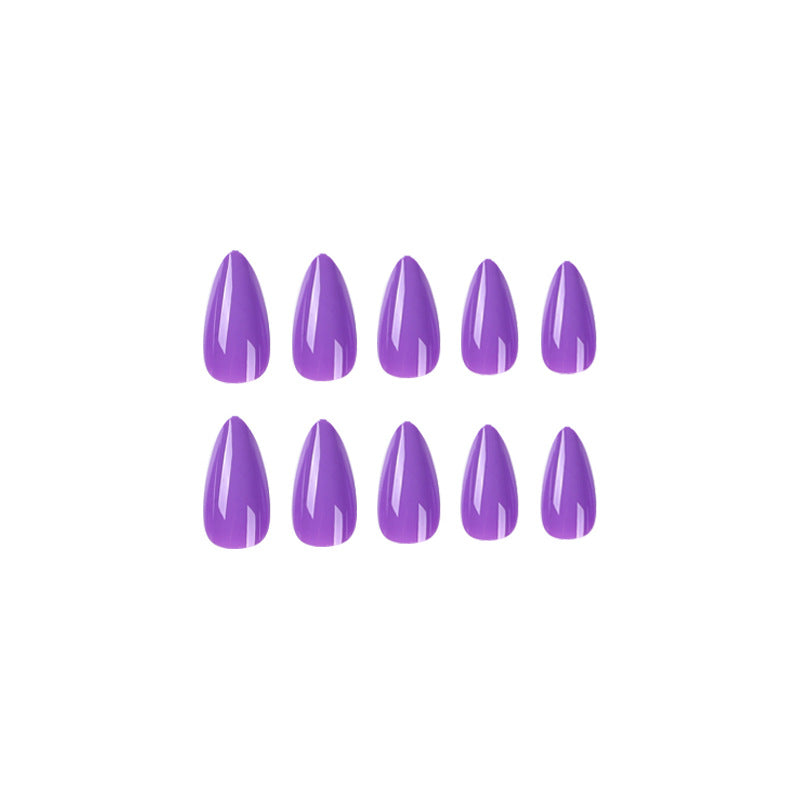 Artful nail designs with a matte finish and elegant stiletto shape Kalsten