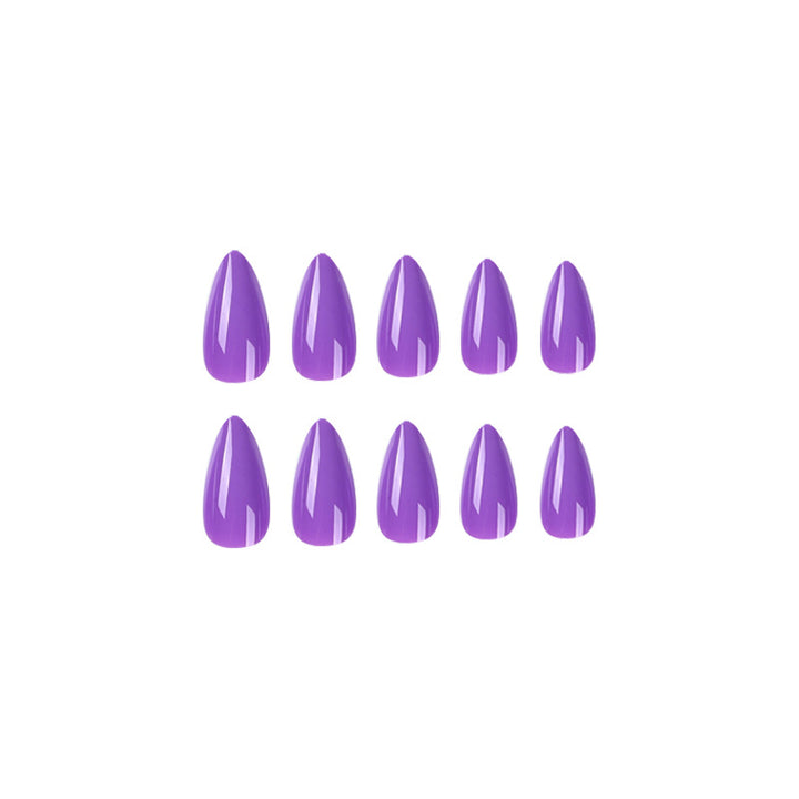 Artful nail designs with a matte finish and elegant stiletto shape Kalsten